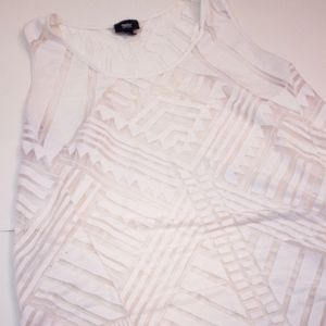 Aztec Pattern See-through Tank